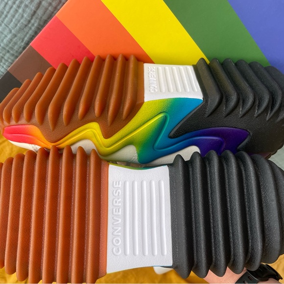 CONVERSE Run Star Motion CX Platform Pride- AUTHENTIC! - Picture 16 of 16